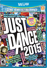 Just Dance 2015 box art for Wii U